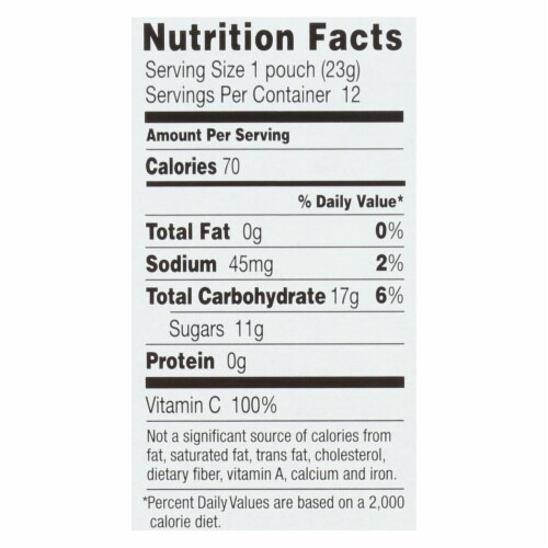 Annie's Homegrown Organic Bunny Fruit Snacks Variety Pack - Case of 12 - 9.6 oz. Perspective: back