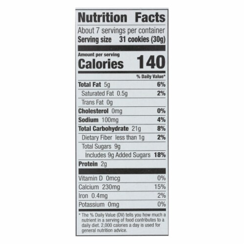 Annie's Organic Birthday Cake Bunny Grahams - Case of 12 - 7.5 OZ Perspective: back