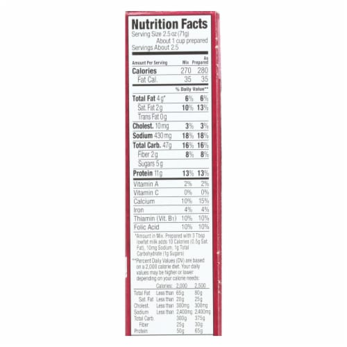 Annie's Homegrown Low Sodium Macaroni and Cheese - Case of 12 - 6 oz. Perspective: back