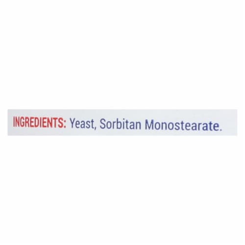 Red Star Nutritional Yeast Yeast - Active - Dry - Case of 12 - 4 oz Perspective: back