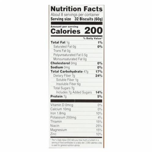 Kashi Cereal - Organic - Whole Wheat - Organic Promise - Autumn Wheat - 16.3 oz - case of 12 Perspective: back