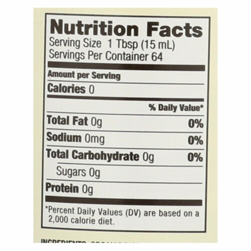 Spectrum Naturals Organic Distilled White Vinegar - Case of 12 - 32 Fl oz. Perspective: back