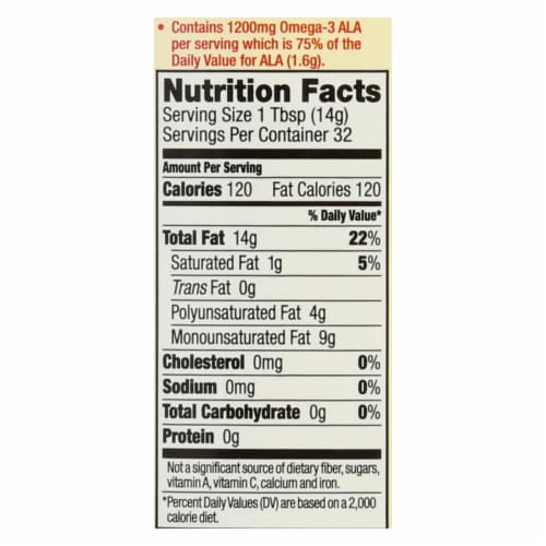 Spectrum Naturals Organic Refined Canola Oil - Case of 12 - 16 Fl oz. Perspective: back