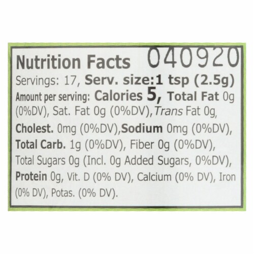 Sushi Sonic Freeze-Dried Real Wasabi  - Case of 12 - 1.5 OZ Perspective: back