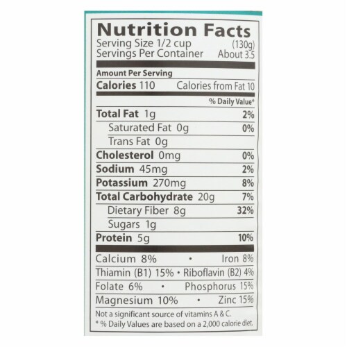 Eden Foods Great Northern Beans Organic - Case of 12 - 15 oz. Perspective: back