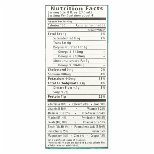 Eden Foods Original Eden soy Organic - Extra - Case of 12 - 32 Fl oz. Perspective: back
