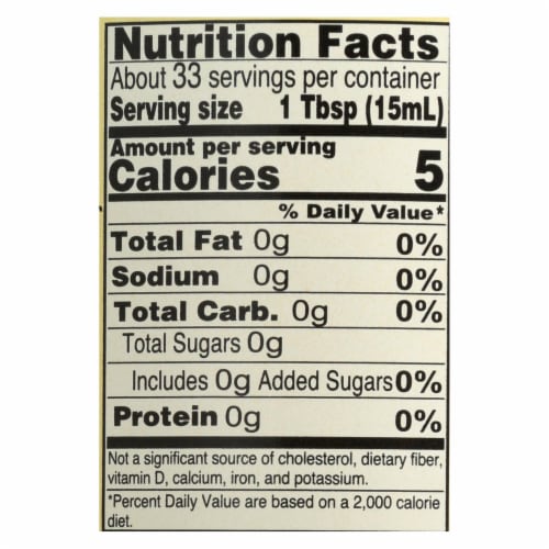Colavita - Aged White Wine Vinegar - Case of 12 - 17 Fl oz. Perspective: back