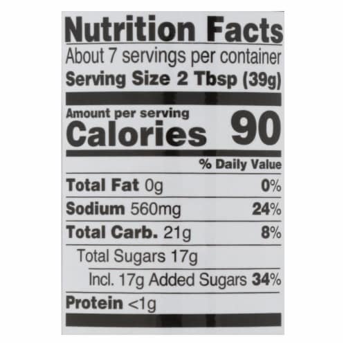 Kikkoman Hoisin Sauce - Case of 12 - 9.3 fl oz Perspective: back