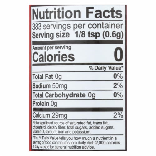 Rumford Baking Powder - Aluminum Free - Non-Gmo - Case of 12 - 8.1 oz Perspective: back