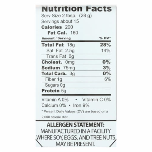 Joyva - Roasted Sesame Tahini - 15 oz - case of 12 Perspective: back