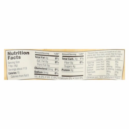 Woodstock Organic Brown Sugar - Case of 12 - 16 OZ Perspective: back
