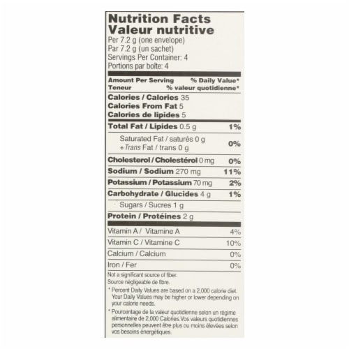 Edward and Sons Reduced Sodium Miso - Cup - Case of 12 - 1 oz. Perspective: back