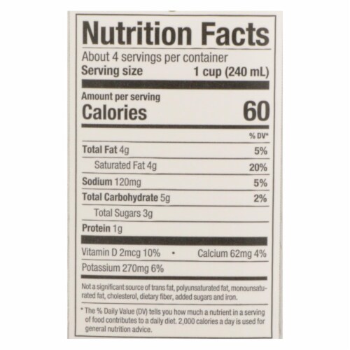 Pacific Natural Foods Coconut Original - Non Dairy - Case of 12 - 32 Fl oz. Perspective: back