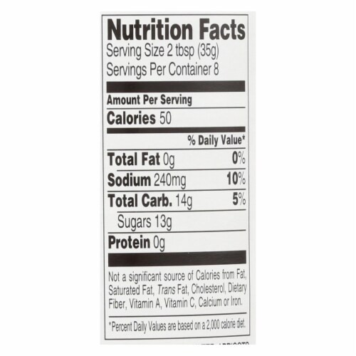 Ty Ling Sauce - Sweetsour - Case of 12 - 10 oz Perspective: back