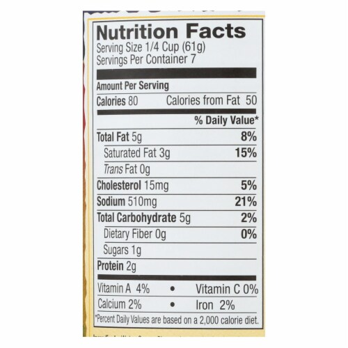 El Rio Nacho Cheese Sauce - Regular - Case of 12 - 15 oz. Perspective: back
