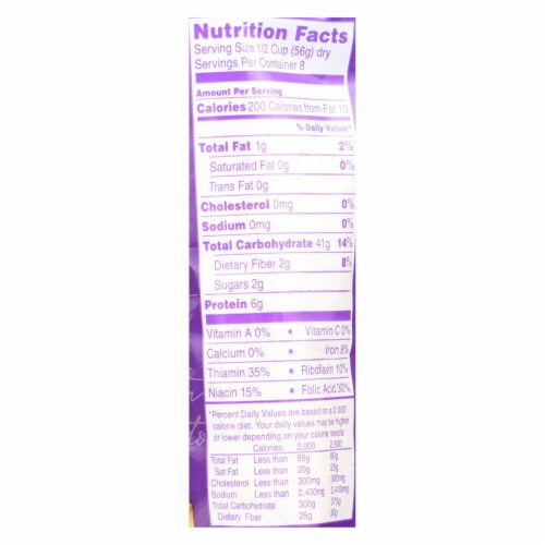 DaVinci - Penne Rigate Pasta - Case of 12 - 1 lb. Perspective: back