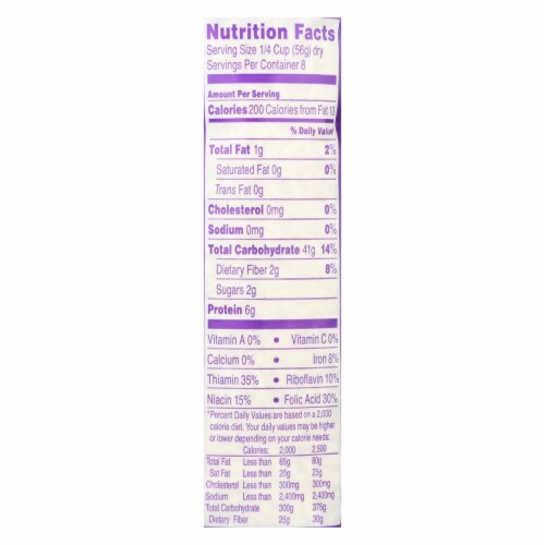 DaVinci - Orzo Pasta - Case of 12 - 1 lb. Perspective: back