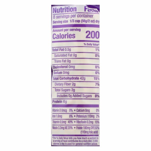 DaVinci - Elbow Macaroni Pasta - Case of 12 - 1 lb. Perspective: back