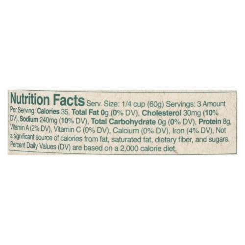 Bar Harbor - Chopped Clams 6.5 oz. - Pack of 12 Perspective: back