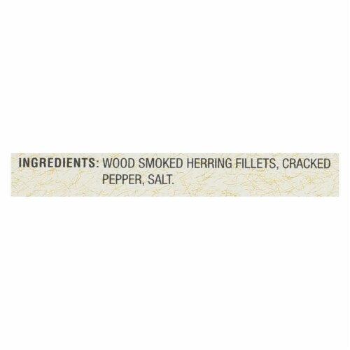 Bar Harbor - Wild Herring Fillets - Cracked Pepper - Case of 12 - 6.7 oz. Perspective: back
