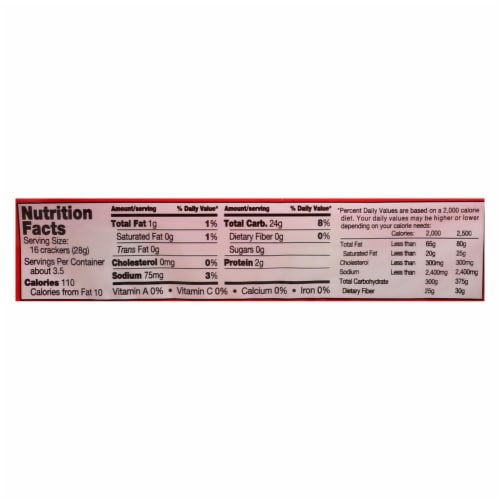 Ka'Me Rice Crackers - Original - Case of 12 - 3.5 oz. Perspective: back