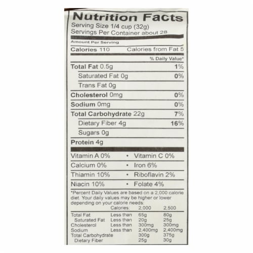 King Arthur Whole Wheat Flour - Case of 12 - 2 Perspective: back