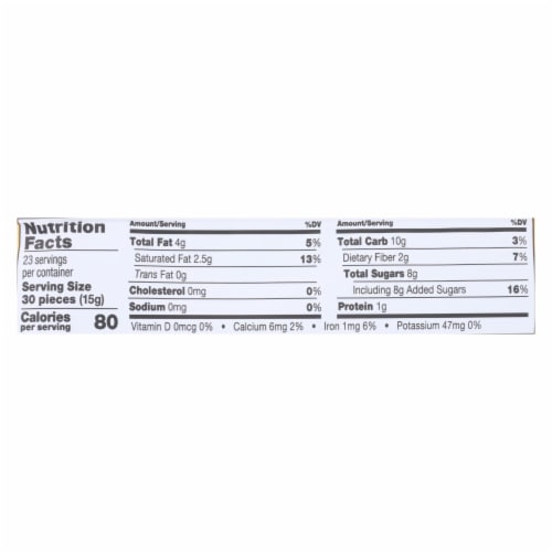 Guittard Chocolate Semi Sweet Chocolate - Case of 12 - 12 oz. Perspective: back