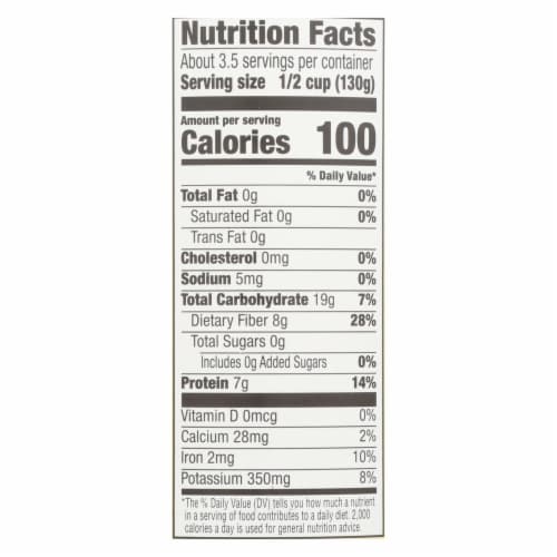 Kuner - Dark Red Kidney Beans - No Salt Added - Case of 12 - 15 oz. Perspective: back
