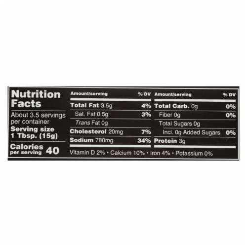 Crown Prince Anchovy Paste - Case of 12 - 1.75 oz. Perspective: back