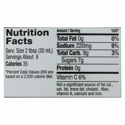 Maple Grove Farms - Fat Free Salad Dressing - Cranberry Balsamic Salad - Case of 12 - 8 oz. Perspective: back