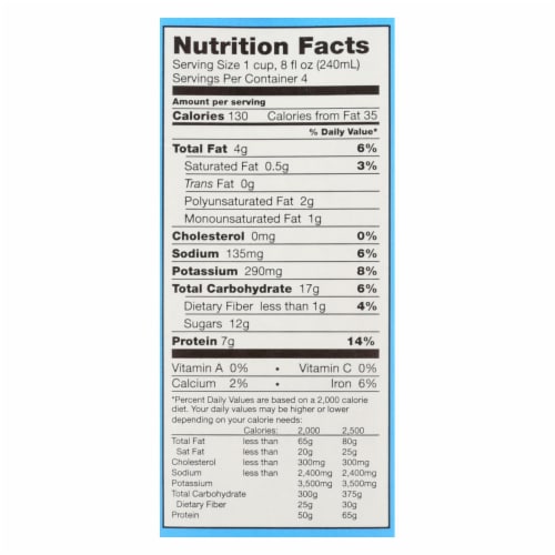 Westsoy Soy Milk - Original - Case of 12 - 32 Fl oz. Perspective: back