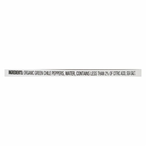 Rio Luna - Organic Green Chiles - Diced - Case of 12 - 4 oz. Perspective: back