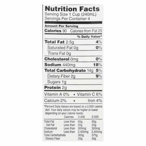 Imagine™ Foods Creamy Potato Leek Soup Case of 12 Perspective: back