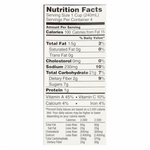 Imagine Foods Butternut Squash - Creamy Soup - Case of 12 - 32 oz. Perspective: back