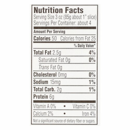 Mori-Nu Silken Tofu - Firm - Case of 12 - 12.3 oz. Perspective: back