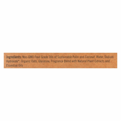Sappo Hill Oatmeal Glycerine Soap - 3.5 oz - Case of 12 Perspective: back