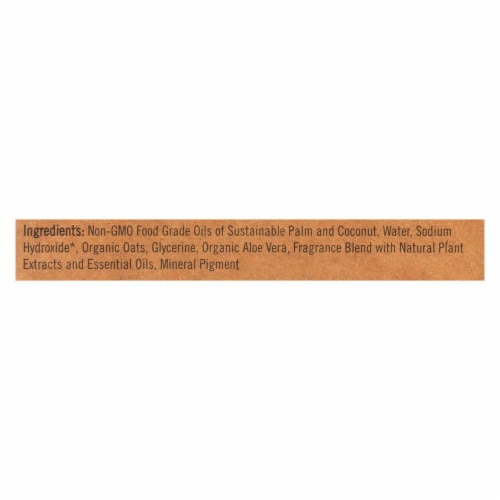 Sappo Hill Soapworks Bar Soap - Glycerine Creme - Aloe Oatmeal - 3.5 oz - Pack of 12 Perspective: back
