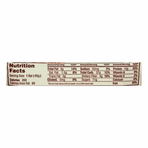 GoMacro Organic Macrobar - Sunflower Butter and Chocolate - 2.3 oz Bars - Pack of 12 Perspective: back