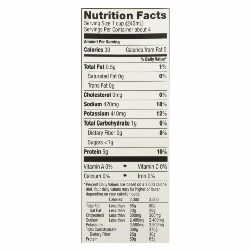 Kitchen Basics Chicken Stock - Case of 12 - 32 Fl oz. Perspective: back