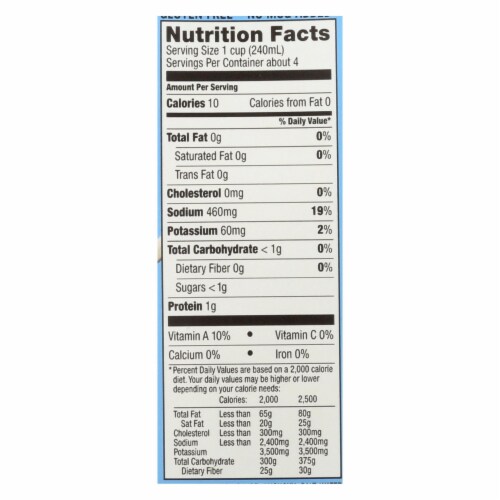 Kitchen Basics Seafood Stock - Case of 12 - 32 Fl oz. Perspective: back
