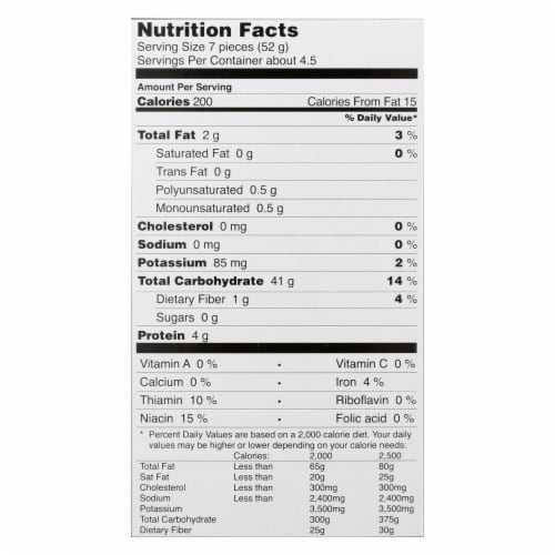 Tinkyada Brown Rice Pasta - Grand Shell - Case of 12 - 8 oz Perspective: back