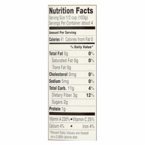 Farmer's Market Organic Butternut - Squash - Case of 12 - 15 oz. Perspective: back