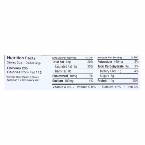 Power Crunch Bar - Cookies and Cream - Case of 12 - 1.4 oz Perspective: back