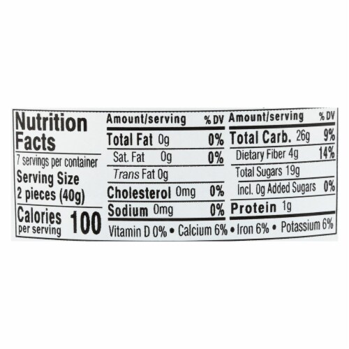 Aurora Natural Products - Organic Turkish Figs - Case of 12 - 10 oz. Perspective: back