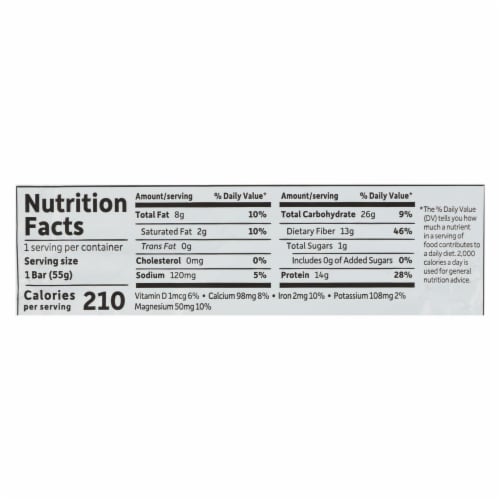 Garden Of Life - Fit High Protein Bar Peanut Butter Chocolate 1.9 OZ - Pack of 12 Perspective: back