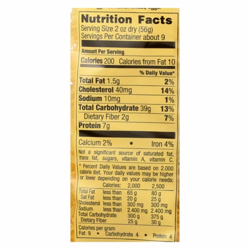 Bechtle Noodles - Fine - Case of 12 - 17.6 oz Perspective: back