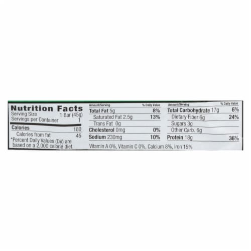 Nugo Nutrition Bar Nugo Slim Bar Chocolate Mint Case of 12 1.59