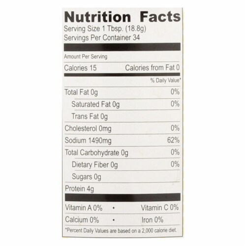 Red Boat Fish Sauce's Primary Ingredient  - Case of 12 - 17 OZ Perspective: back
