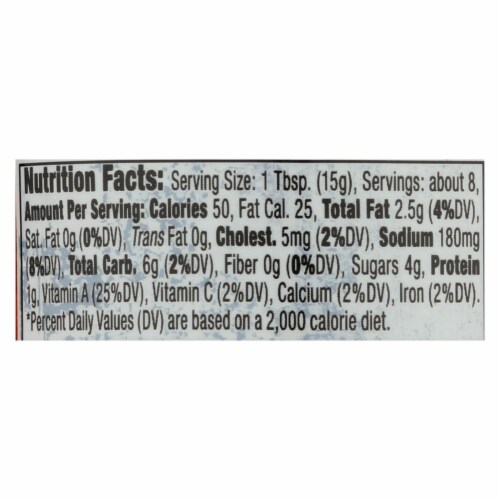 Thai Kitchen Roasted Red Chili Paste - Case of 12 - 4 oz. Perspective: back