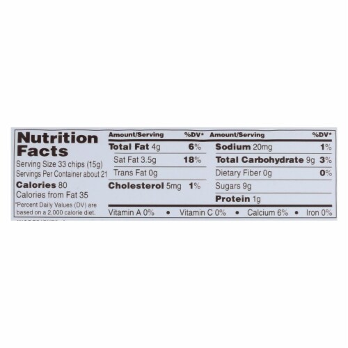 Ghirardelli Classic White Baking Chips - Case of 12 - 11 oz. Perspective: back